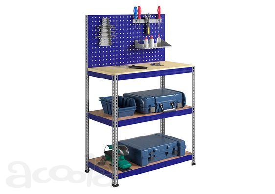 Верстак металлический слесарный серии garage