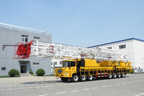 Буровая Установка, Смонтированная На Грузовом Автомобиле ZJ40